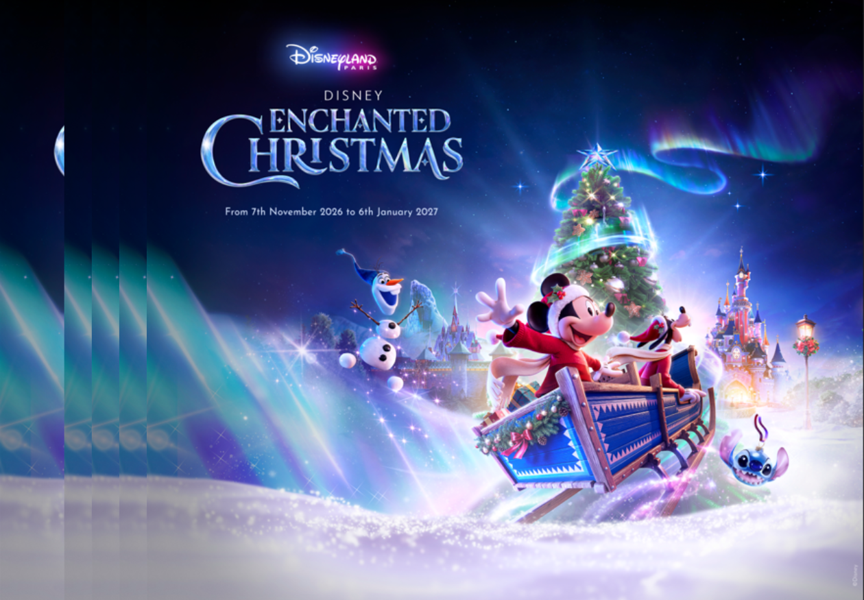 MagicBreaks Enjoy Disney Enchanted Christmas carousel banner