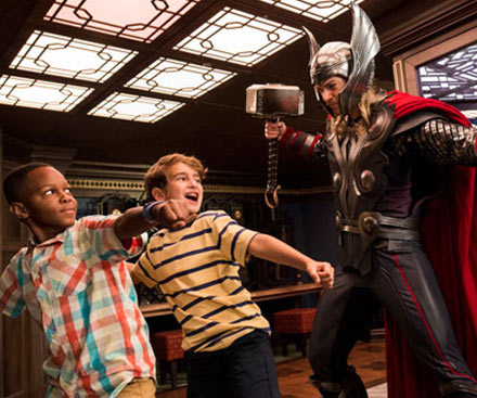 Marvel Day at Sea