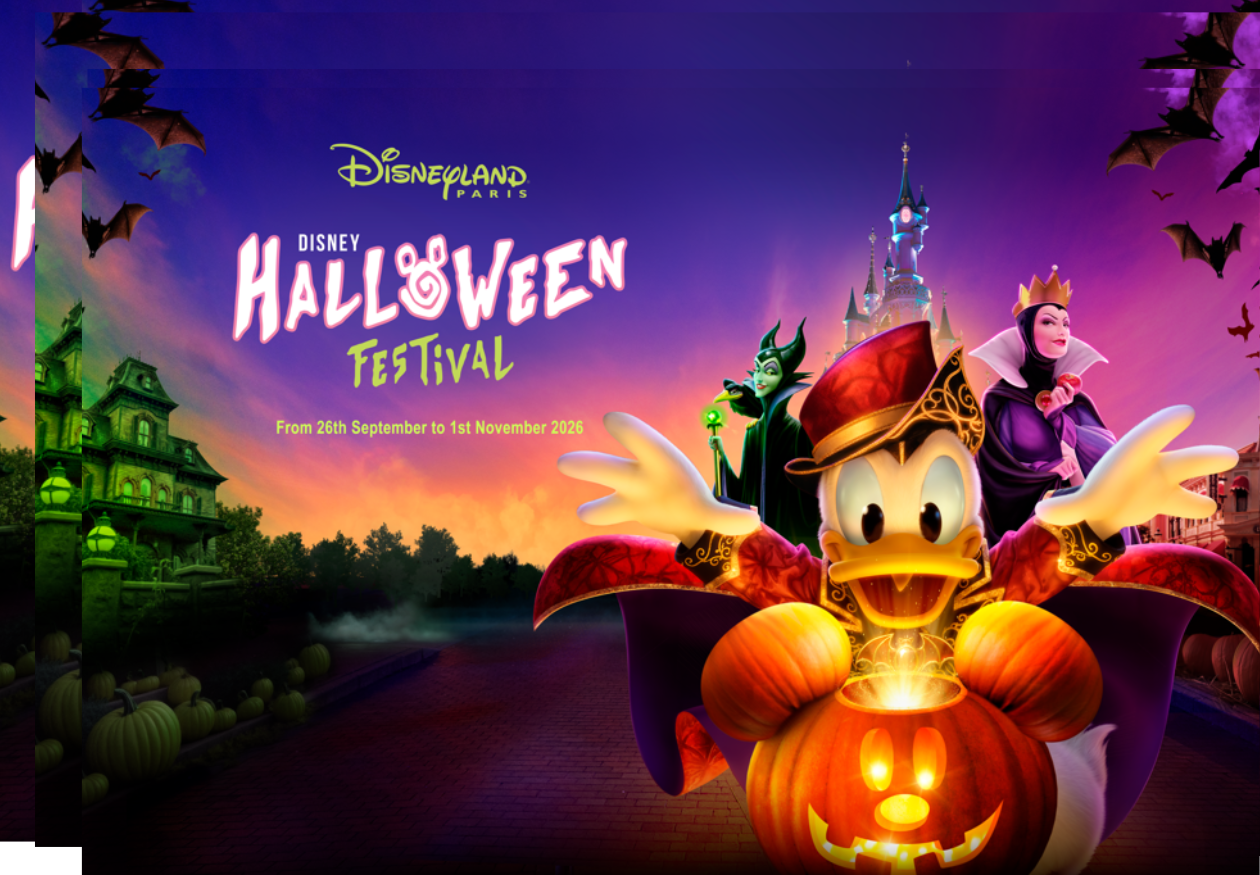 MagicBreaks Experience Disney Halloween Festival carousel banner